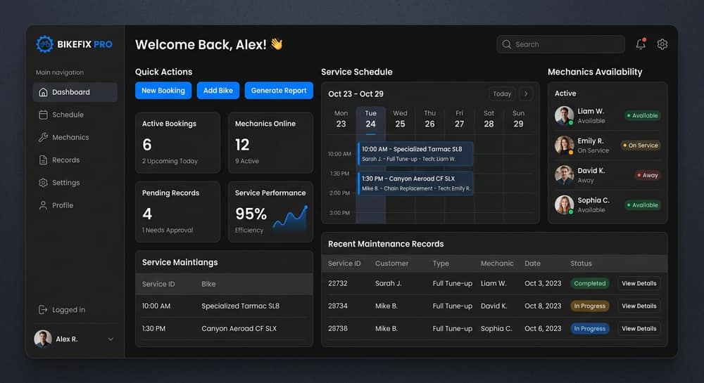 MotoHunt — bike servicing and booking platform built by Jahidul Alam Tonmoy, Agency XYZ